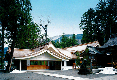 白山比咩神社　社務所